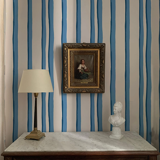 Somerset Stripes Wallpaper Annika Reed Studio