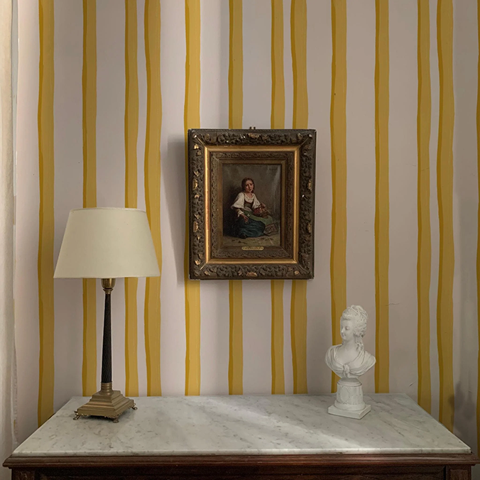 Somerset Stripes Wallpaper Annika Reed Studio