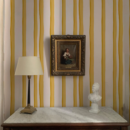 Somerset Stripes Wallpaper Annika Reed Studio