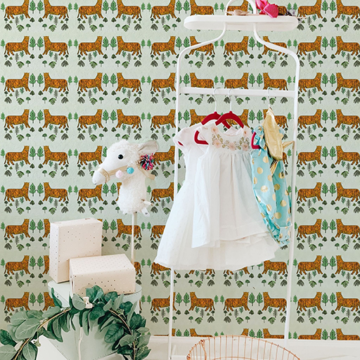 Tiger Wallpaper Annika Reed Studio