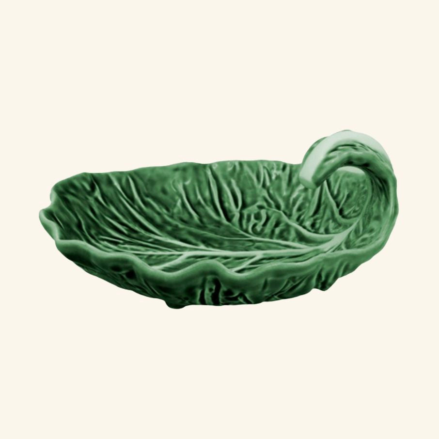 Cabbage Leaf with Curvature Bordallo Pinheiro