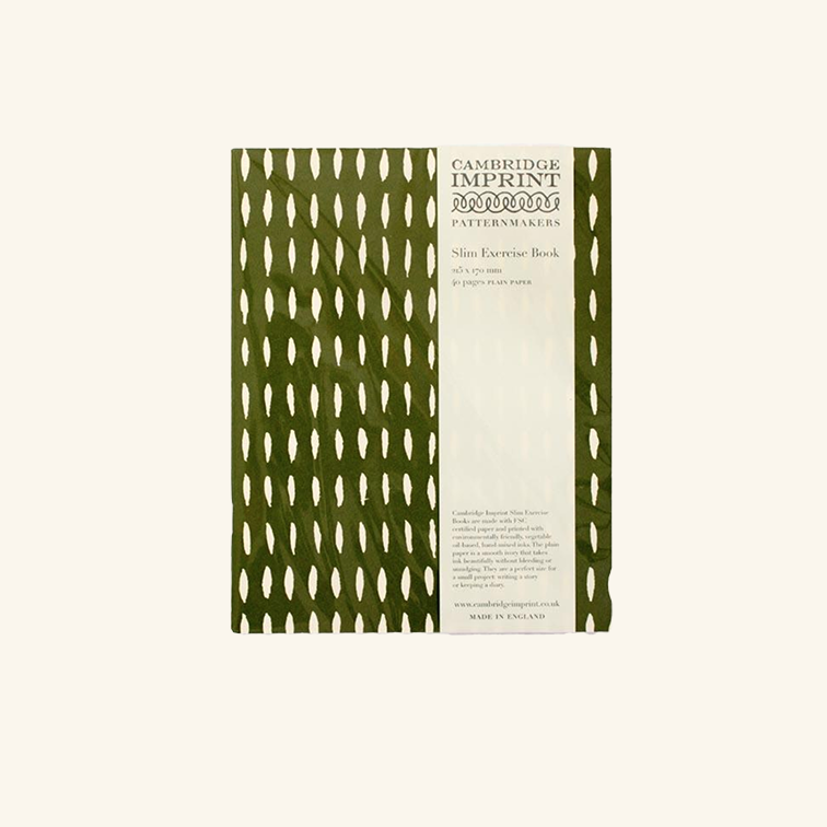 Seed Olive Exercise Book Cambridge Imprint