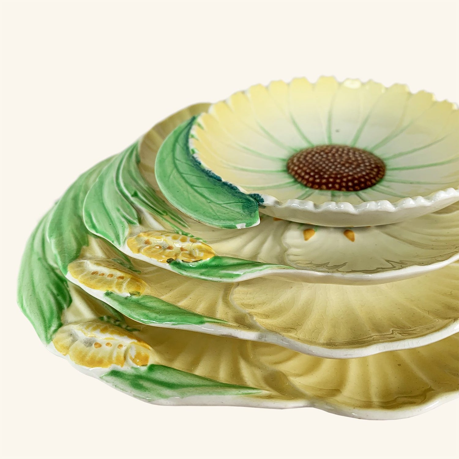 Ceramic Flower Plate Carlton Ware