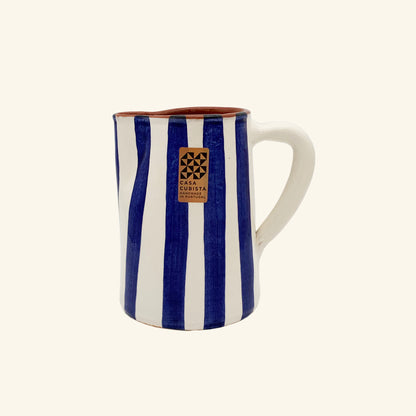 Bold Stripe Jug Casa Cubista