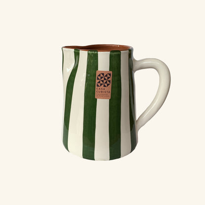 Bold Stripe Jug Casa Cubista