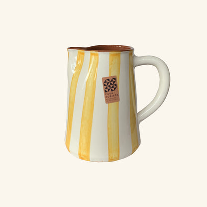 Bold Stripe Jug Casa Cubista