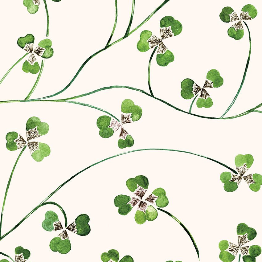 Lucky Leaf Wallpaper Kate Hawkins