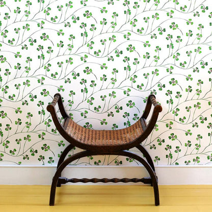 Lucky Leaf Wallpaper Kate Hawkins