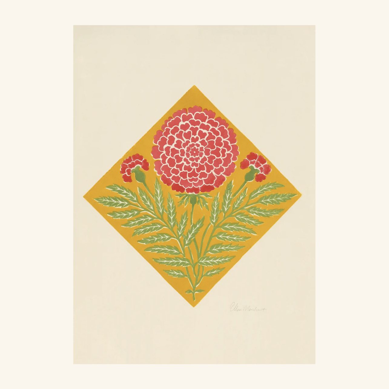 Marigold Print Ellen Merchant