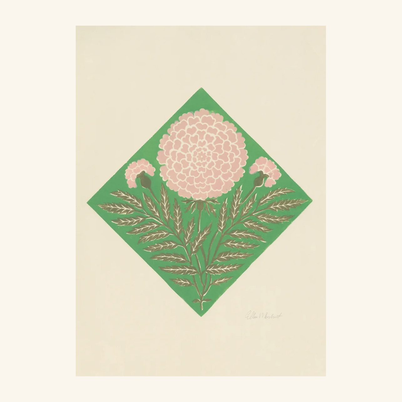 Marigold Print Ellen Merchant