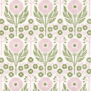 Poppies Fabric Ellen Merchant