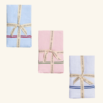 Double Piped Linen Napkin Issy Granger