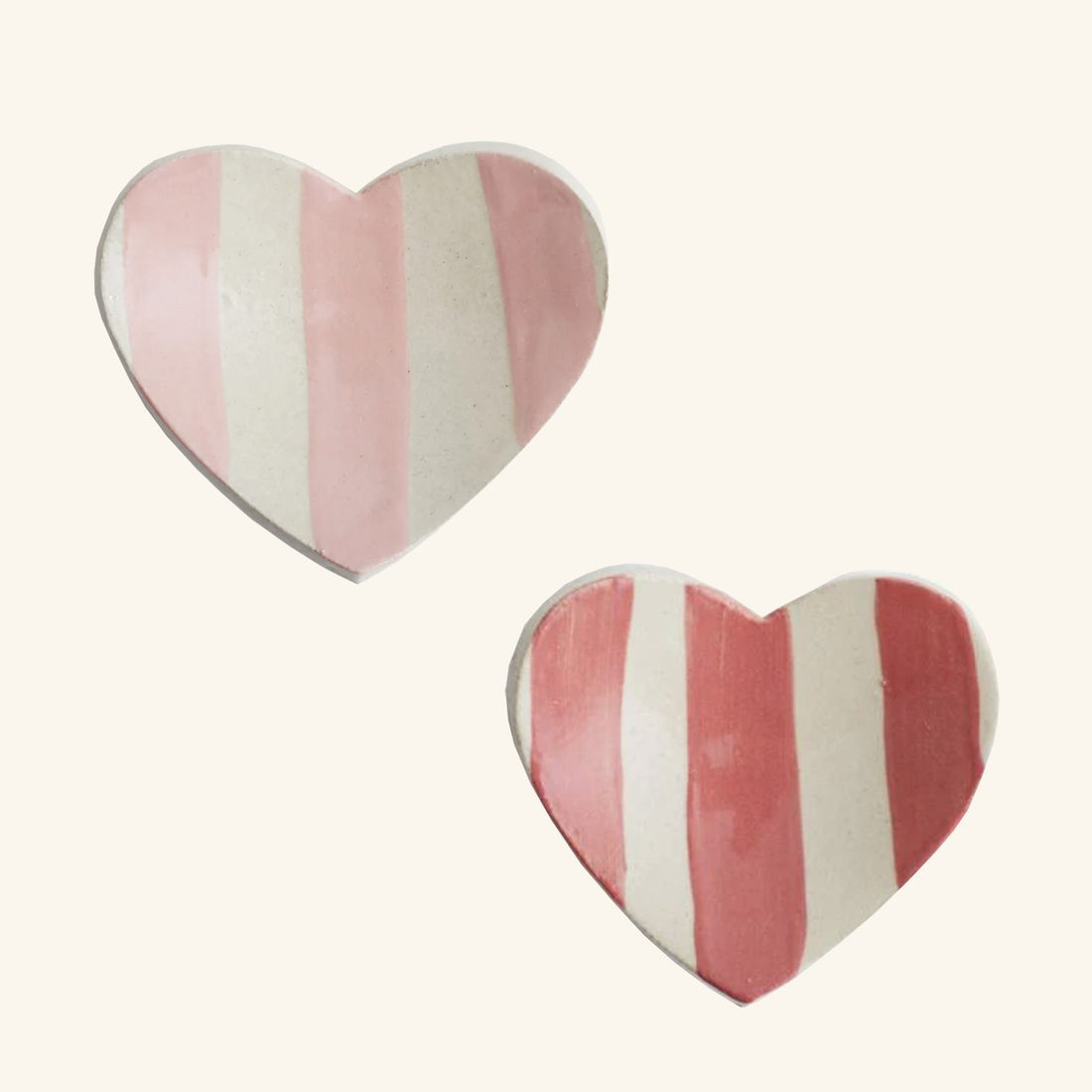 Duci Stripe Heart Trinket Dish