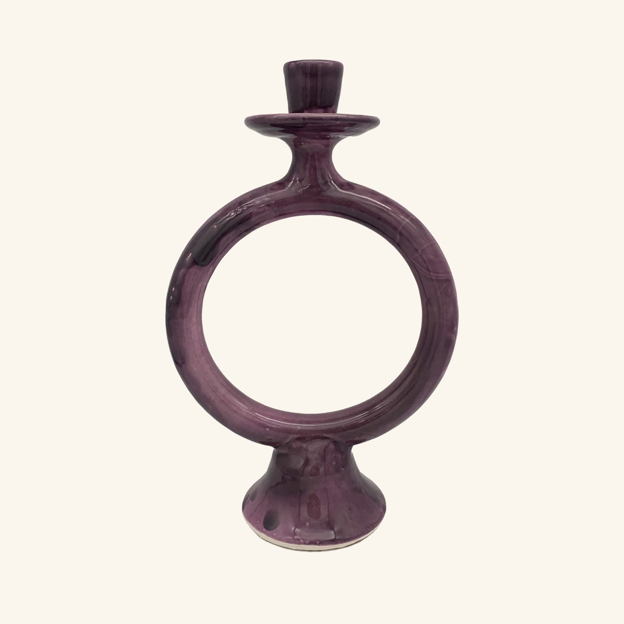 Large Moroccan Donut Candlestick LAMP LDN