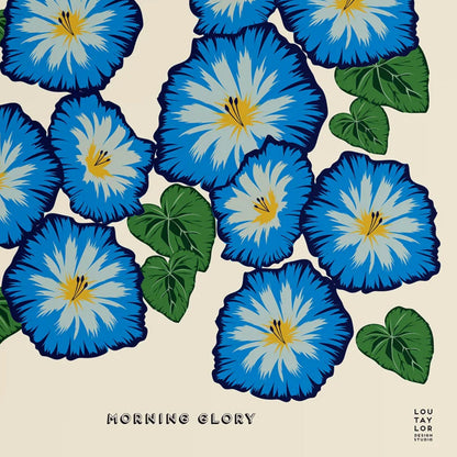 Morning Glory Print Lou Taylor Design Studio