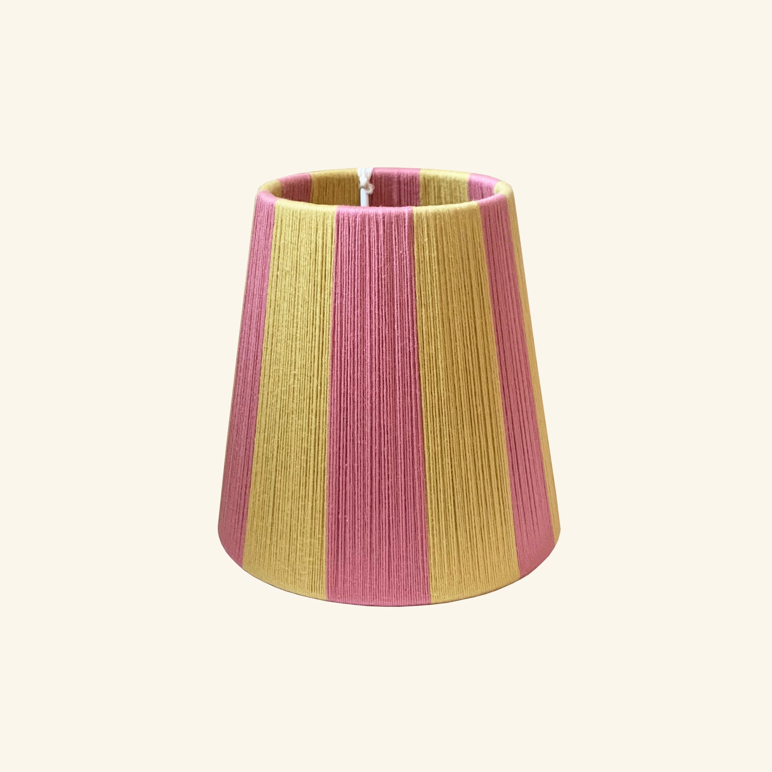 Little Tapered 6&quot; Lampshade - Dirty Pink and Peggy