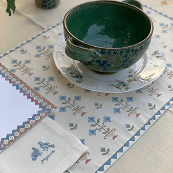 Ottoman Vase Placemat Malaika