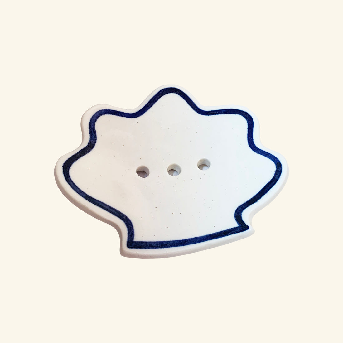 Porcelain Shell Soap Dish