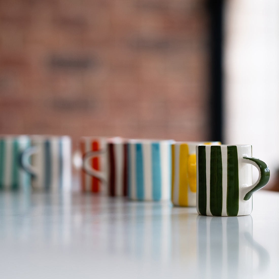 Candy Stripe Espresso Cup Musango