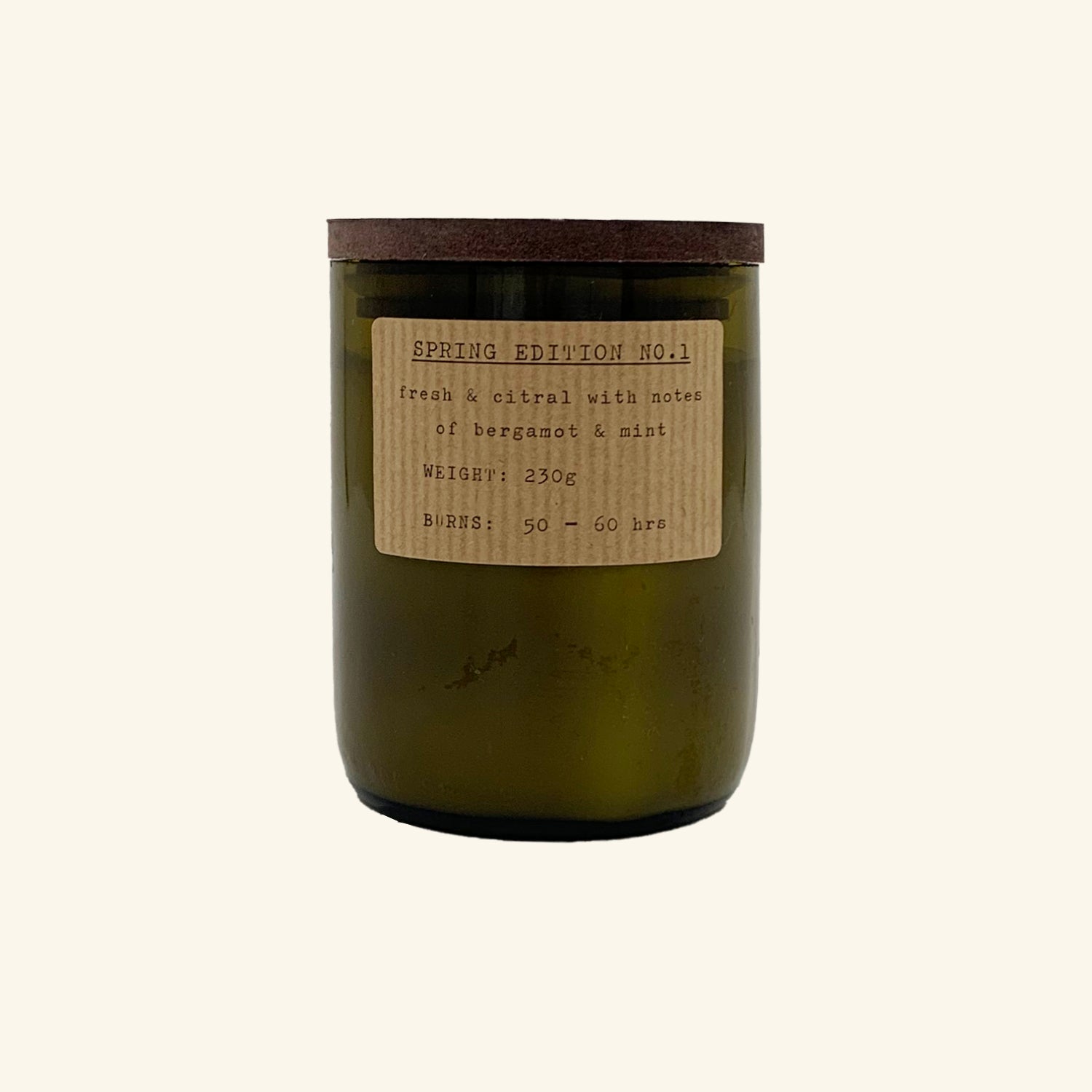 Scented Candle Old Green