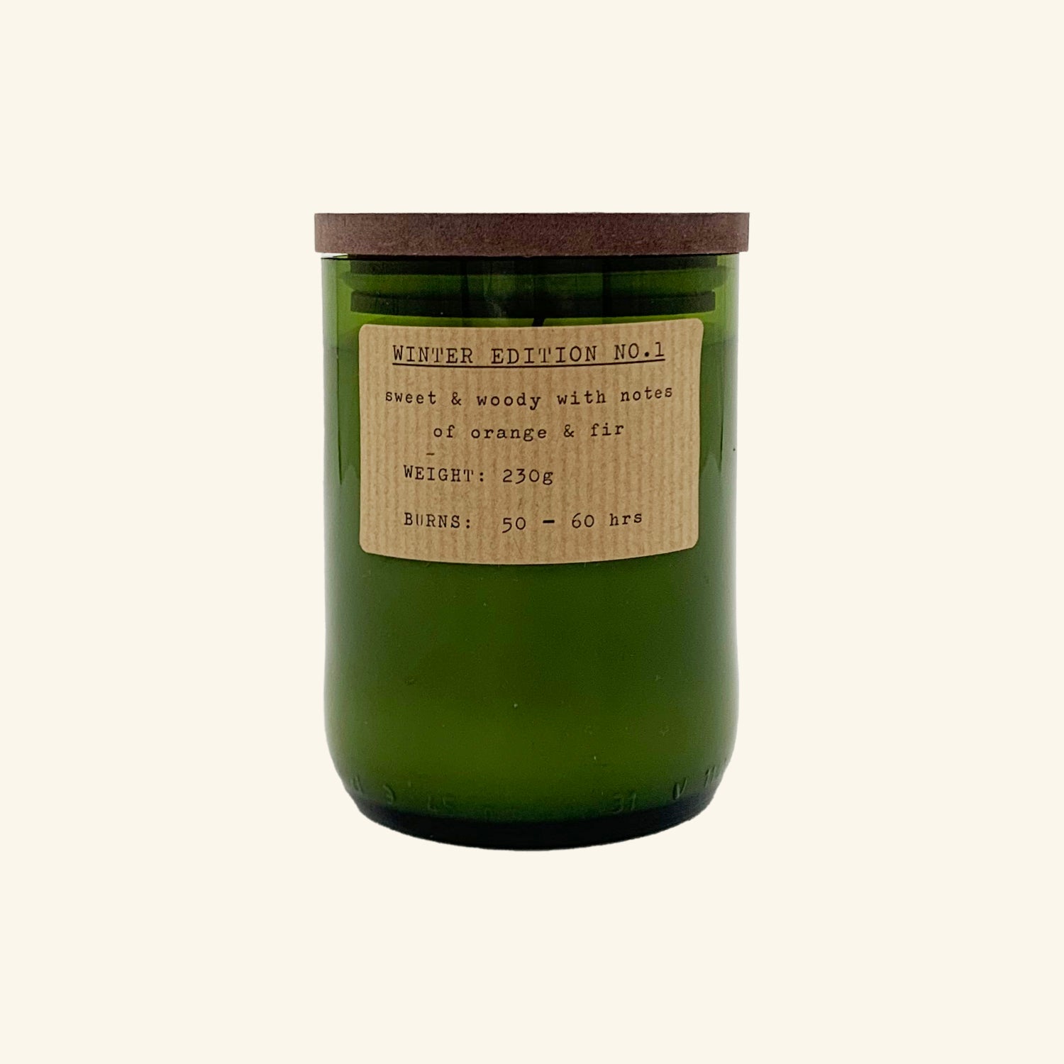 Scented Candle Old Green