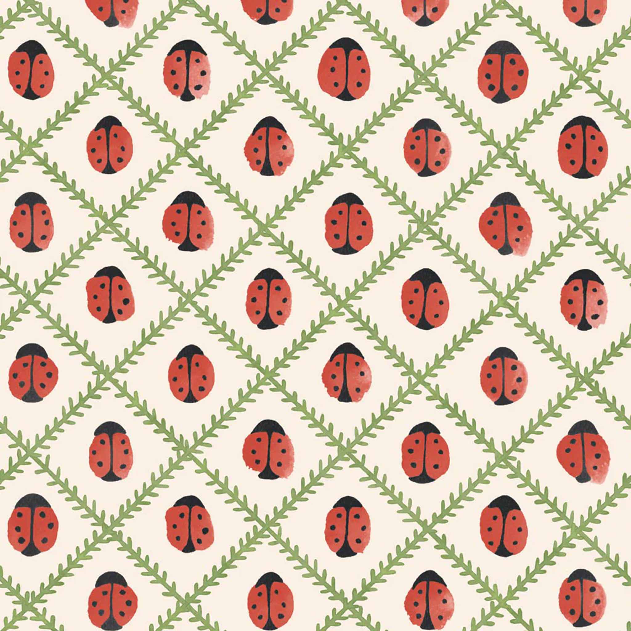 Ladybird Wallpaper Petra Palumbo