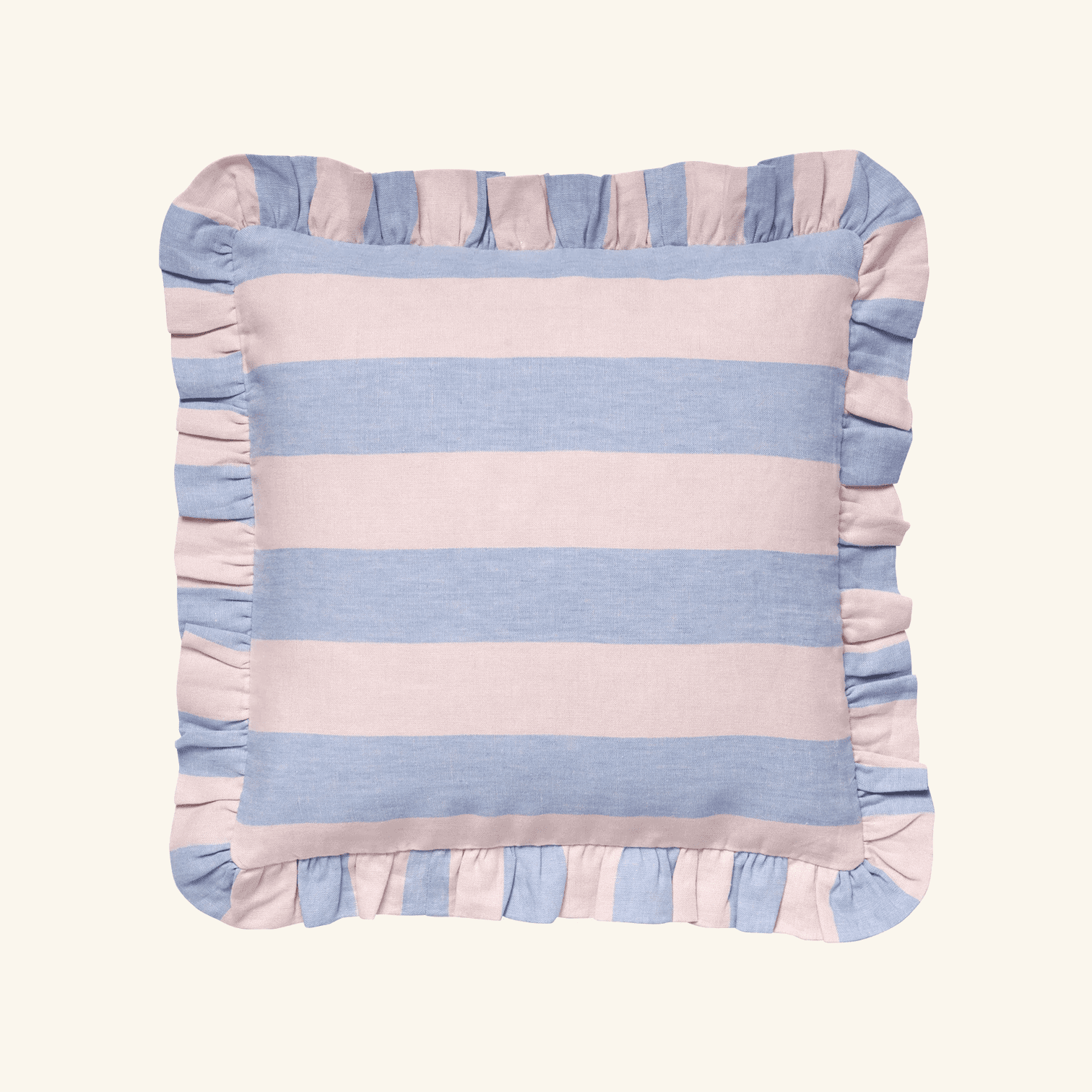 Sirkus Stripe Frill Cushion Projektityyny