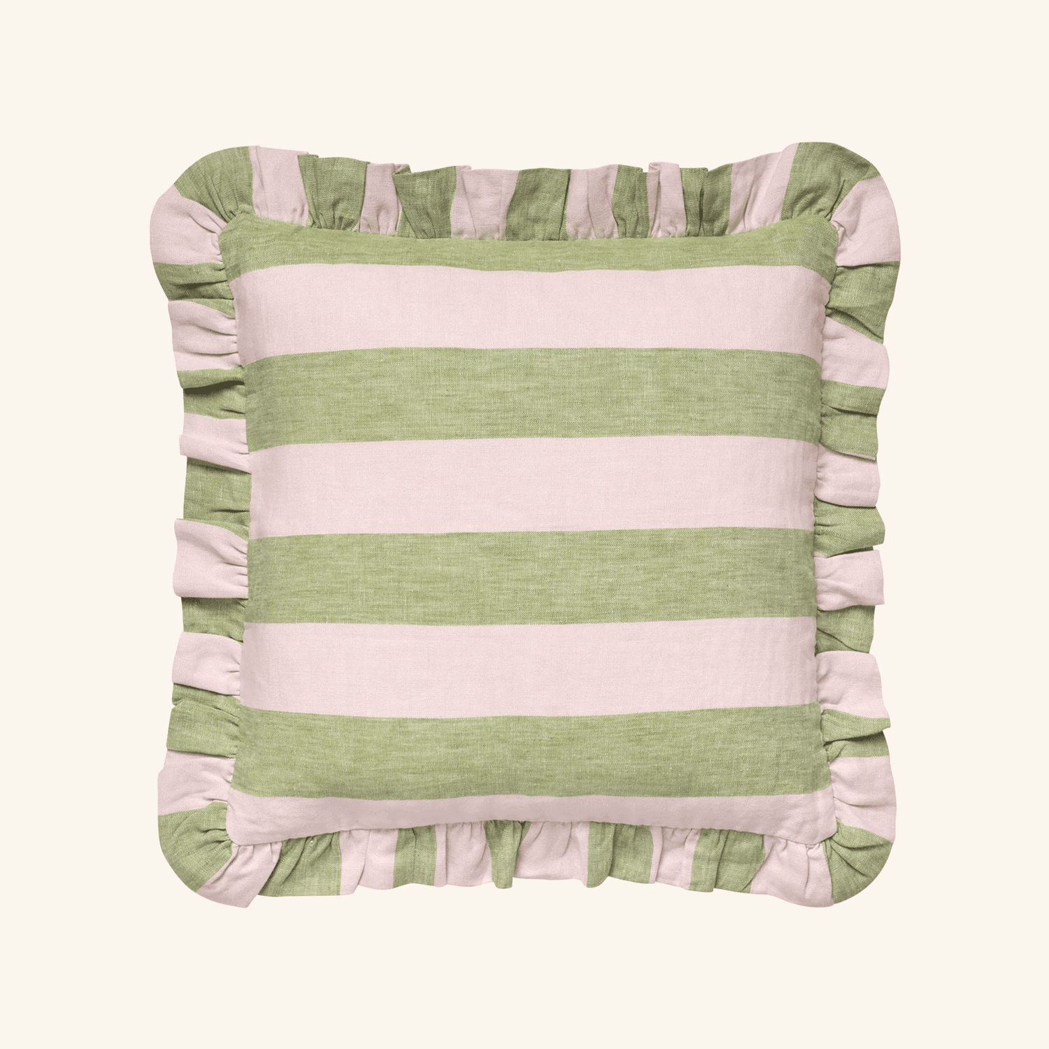 Sirkus Stripe Frill Cushion Projektityyny