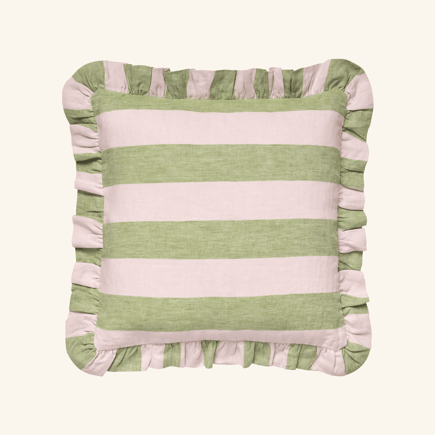 Sirkus Stripe Frill Cushion Projektityyny