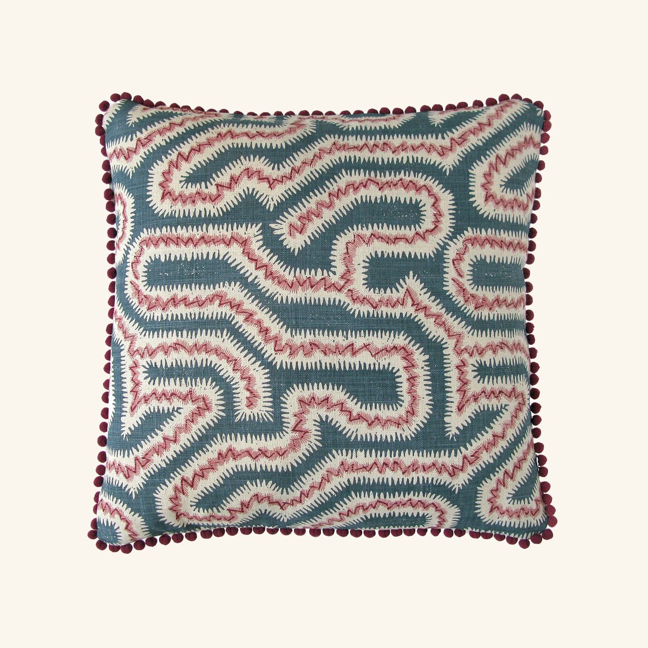 Moorish Maze Linen Cushion Rapture &amp; Wright