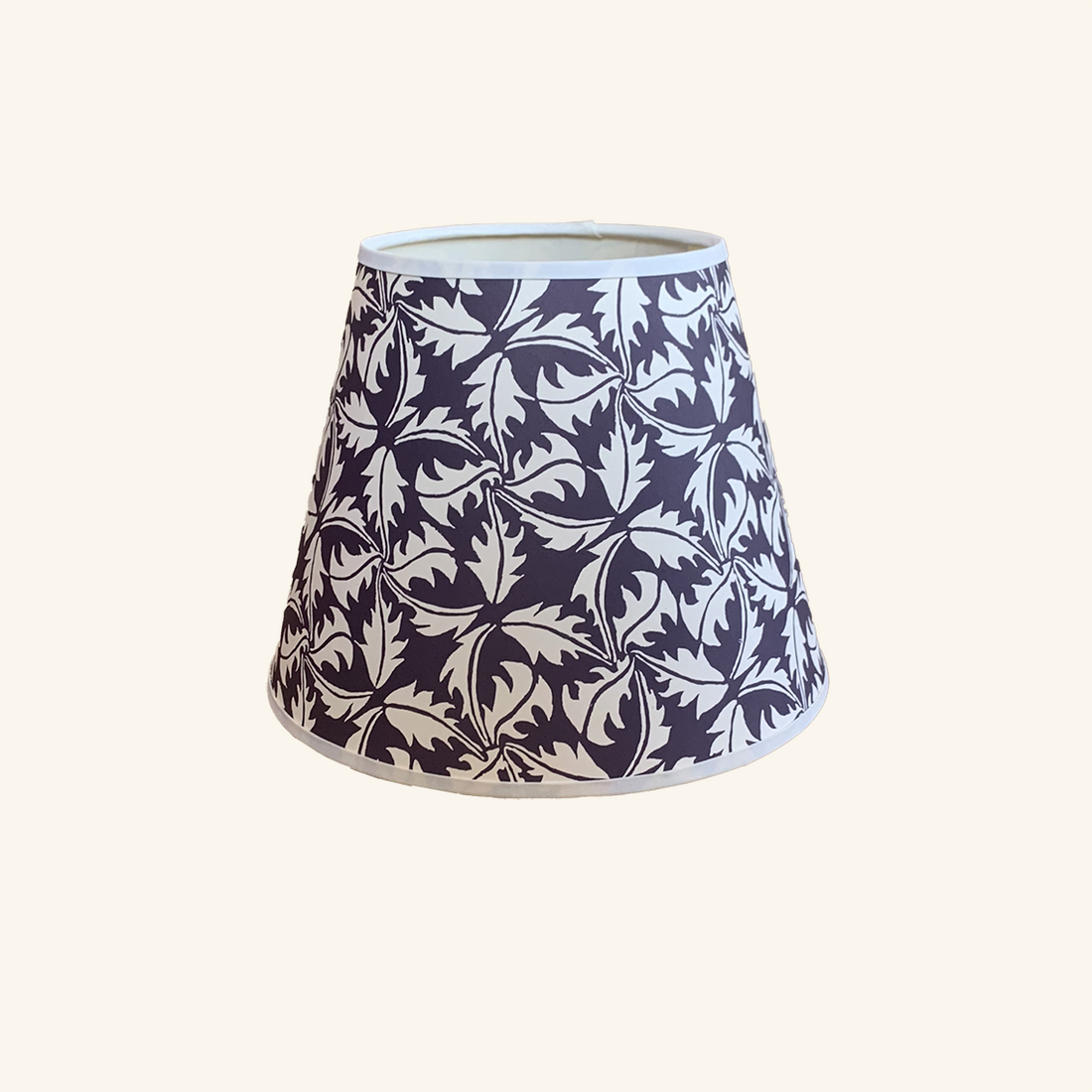 Handmade Paper Shade Dandelion Navy – Petite (T15 x B25 x H20cm) Rosi de Ruig