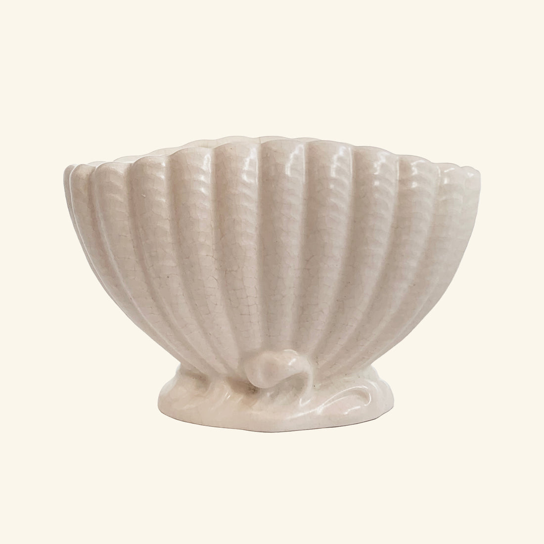 Small Vintage Shell Planter Sylvac