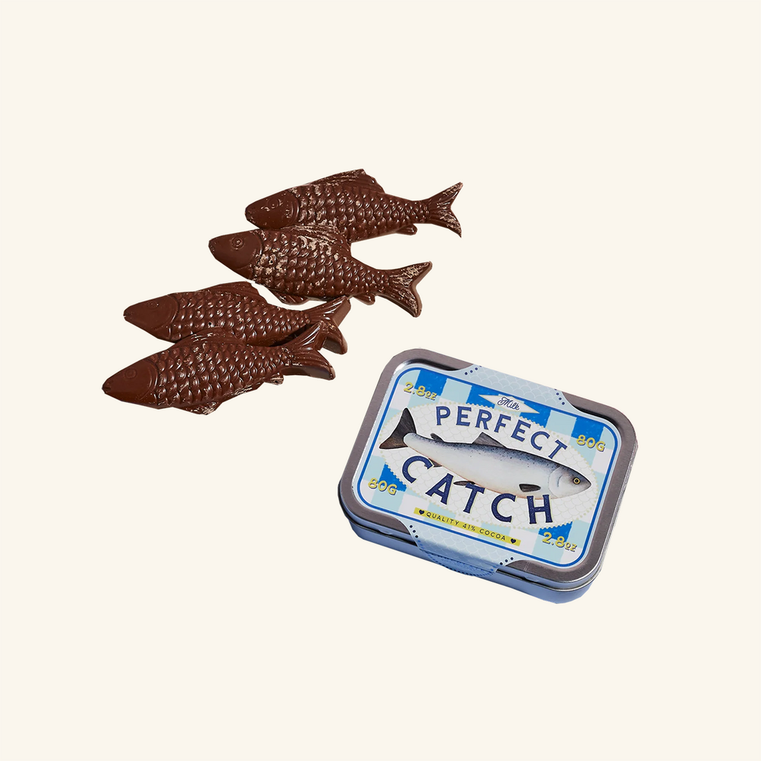 Perfect Catch! Milk Chocolate Sardines The Chocolate Gift Co