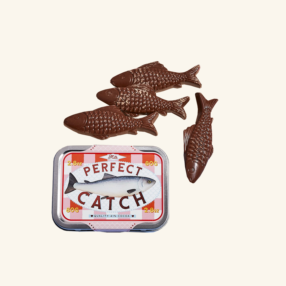 Perfect Catch! Milk Chocolate Sardines The Chocolate Gift Co