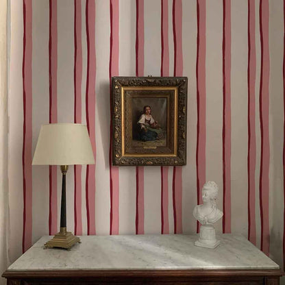 Somerset Stripes Wallpaper Annika Reed Studio