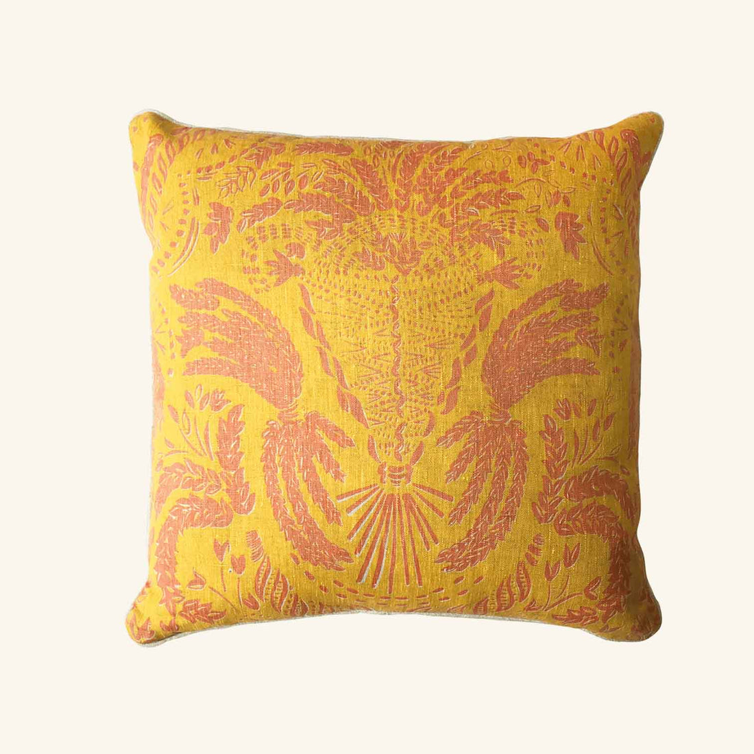 Large Suffolk Corn Cushion Beki Bright