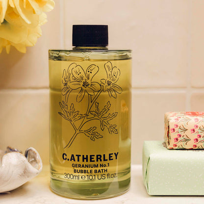 Geranium Bubble Bath C.Atherley London