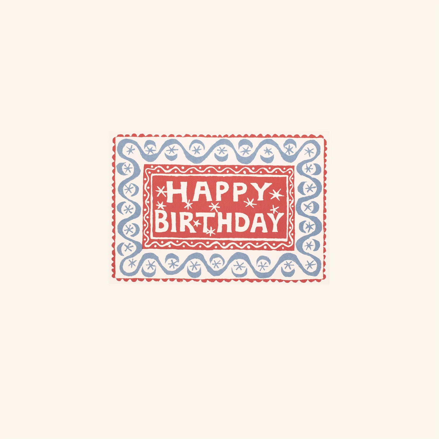 Happy Birthday Waves Card