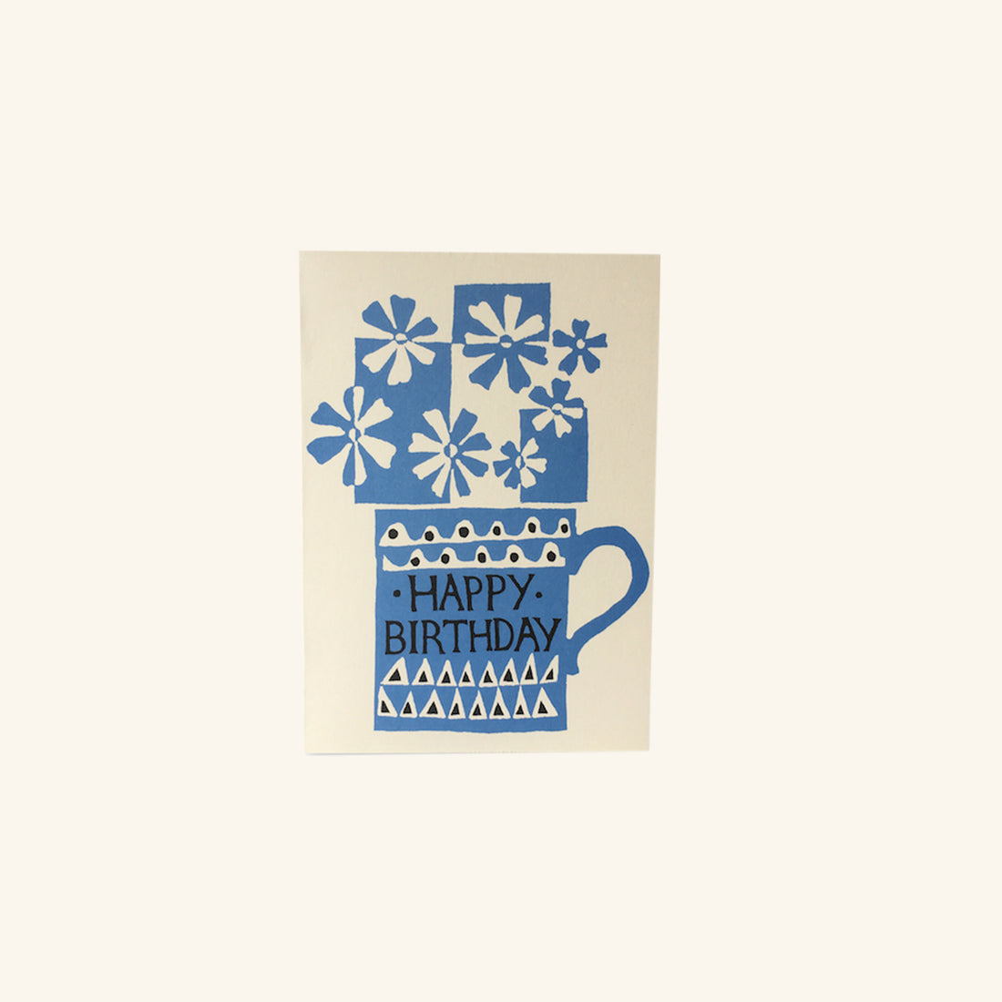 Birthday Mug Card Cambridge Imprint