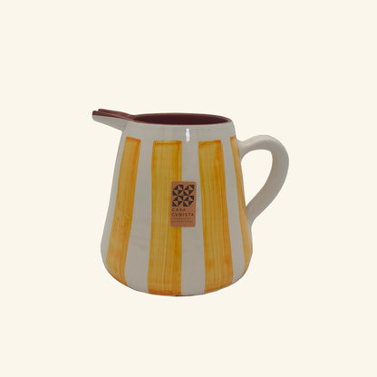 Bold Stripe Pitcher Casa Cubista