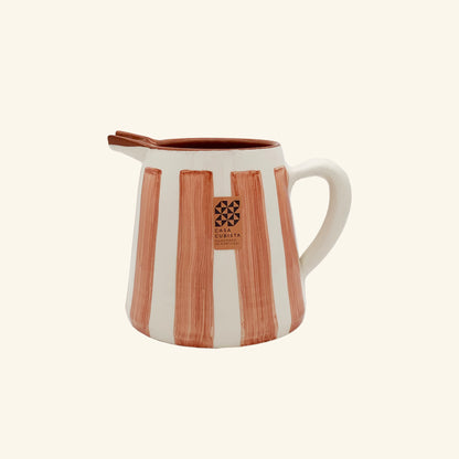 Bold Stripe Pitcher Casa Cubista