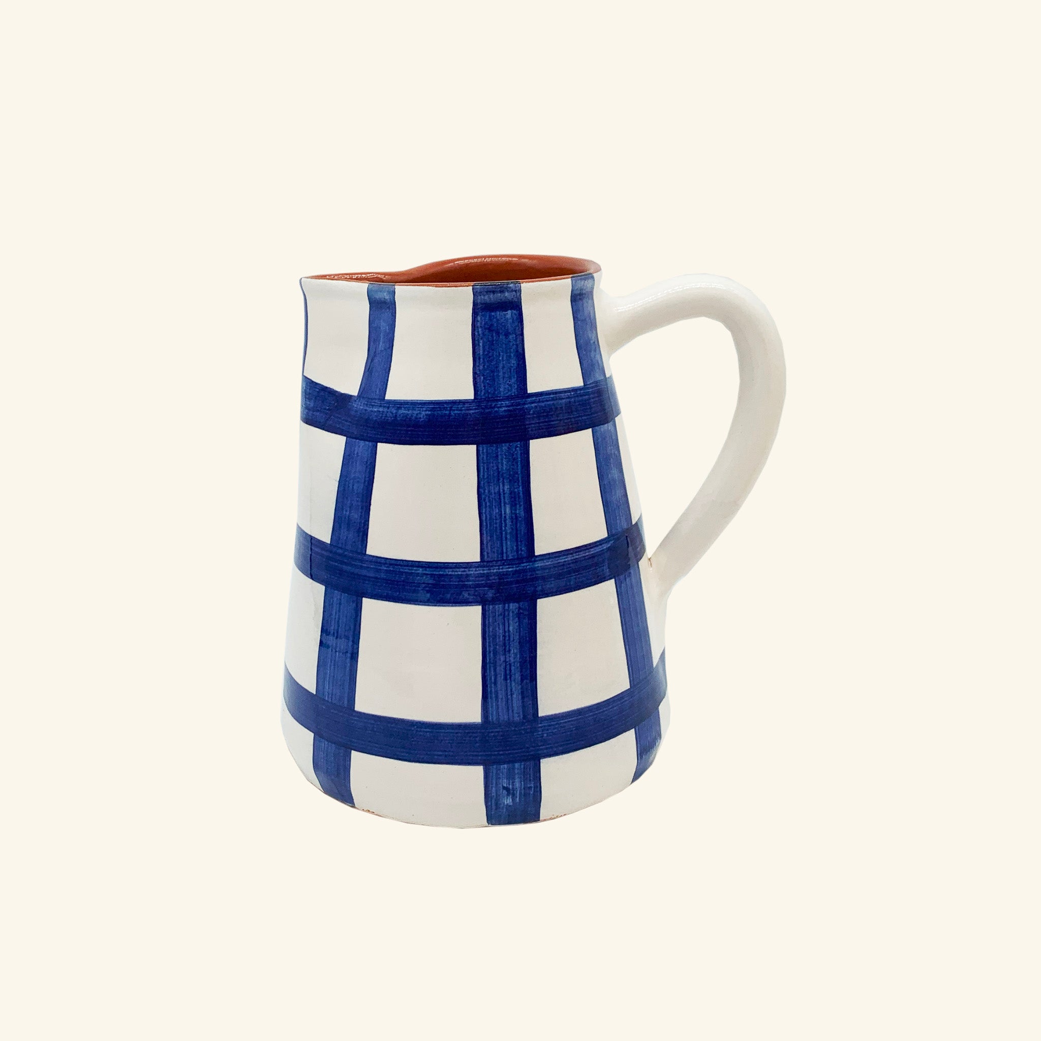 Gingham Jug