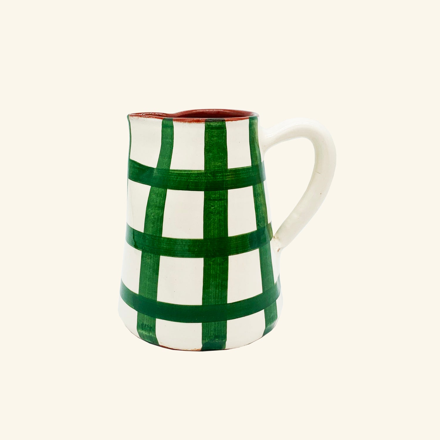 Gingham Jug