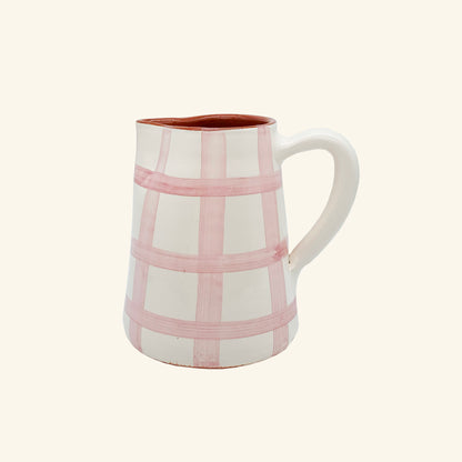 Gingham Jug