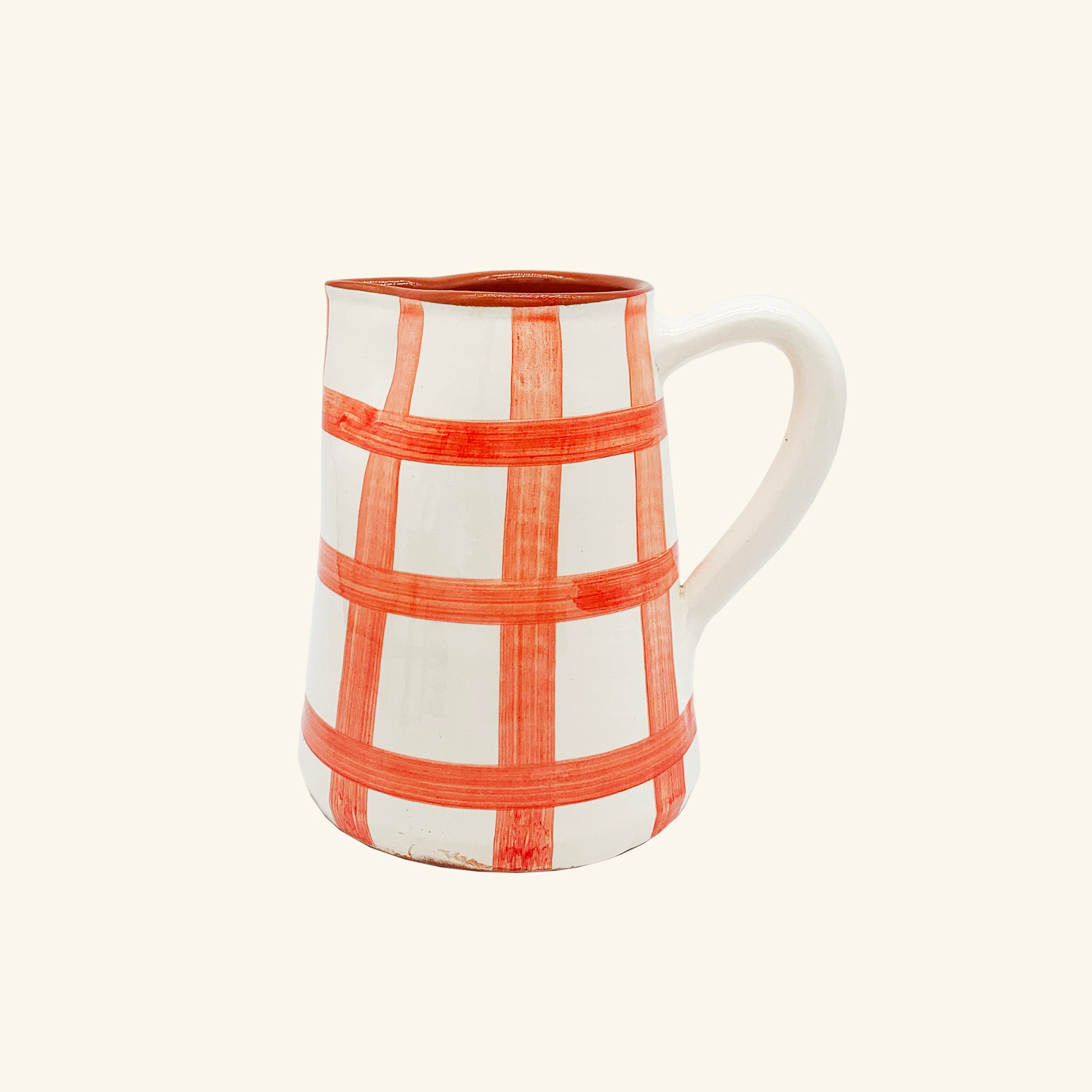 Gingham Jug