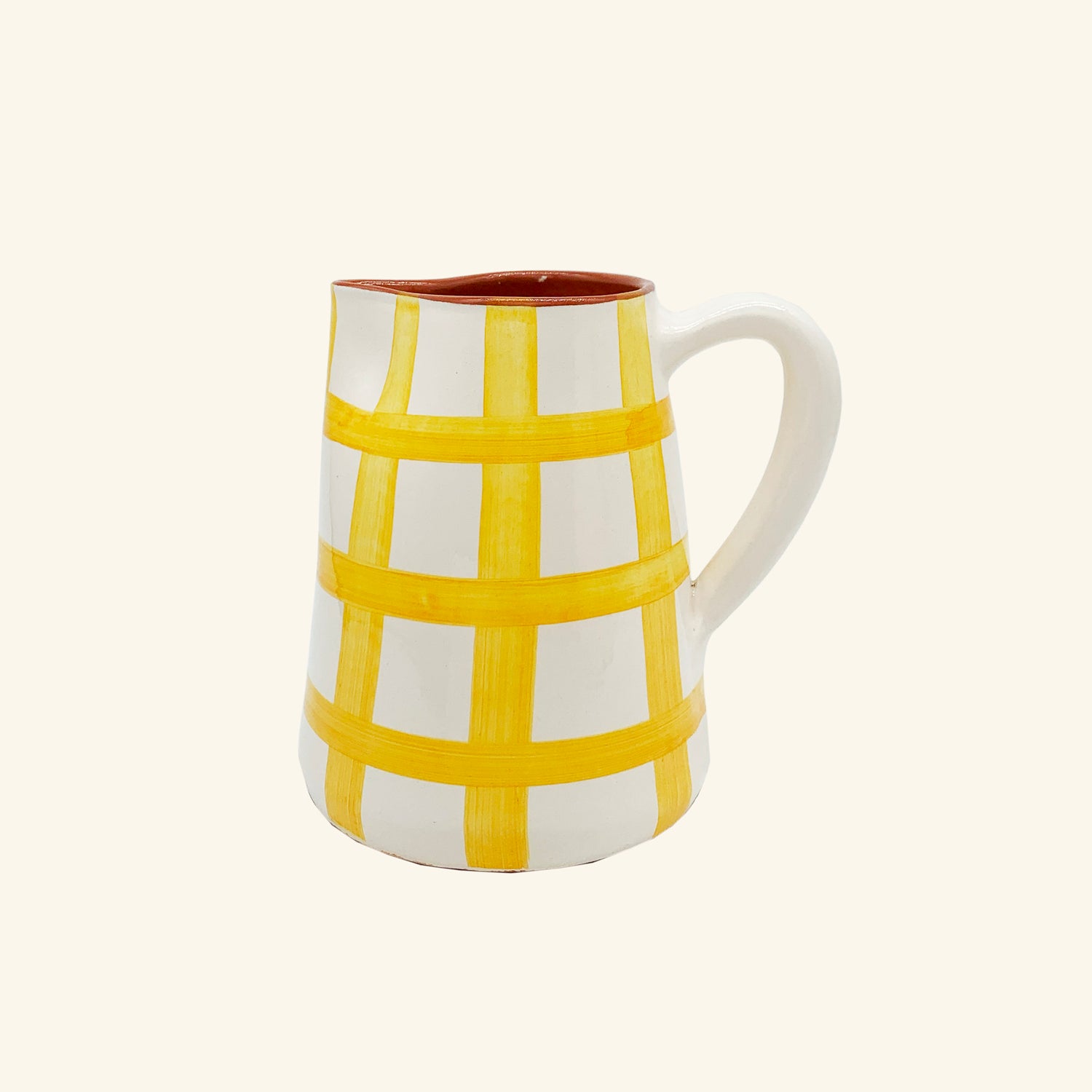 Gingham Jug