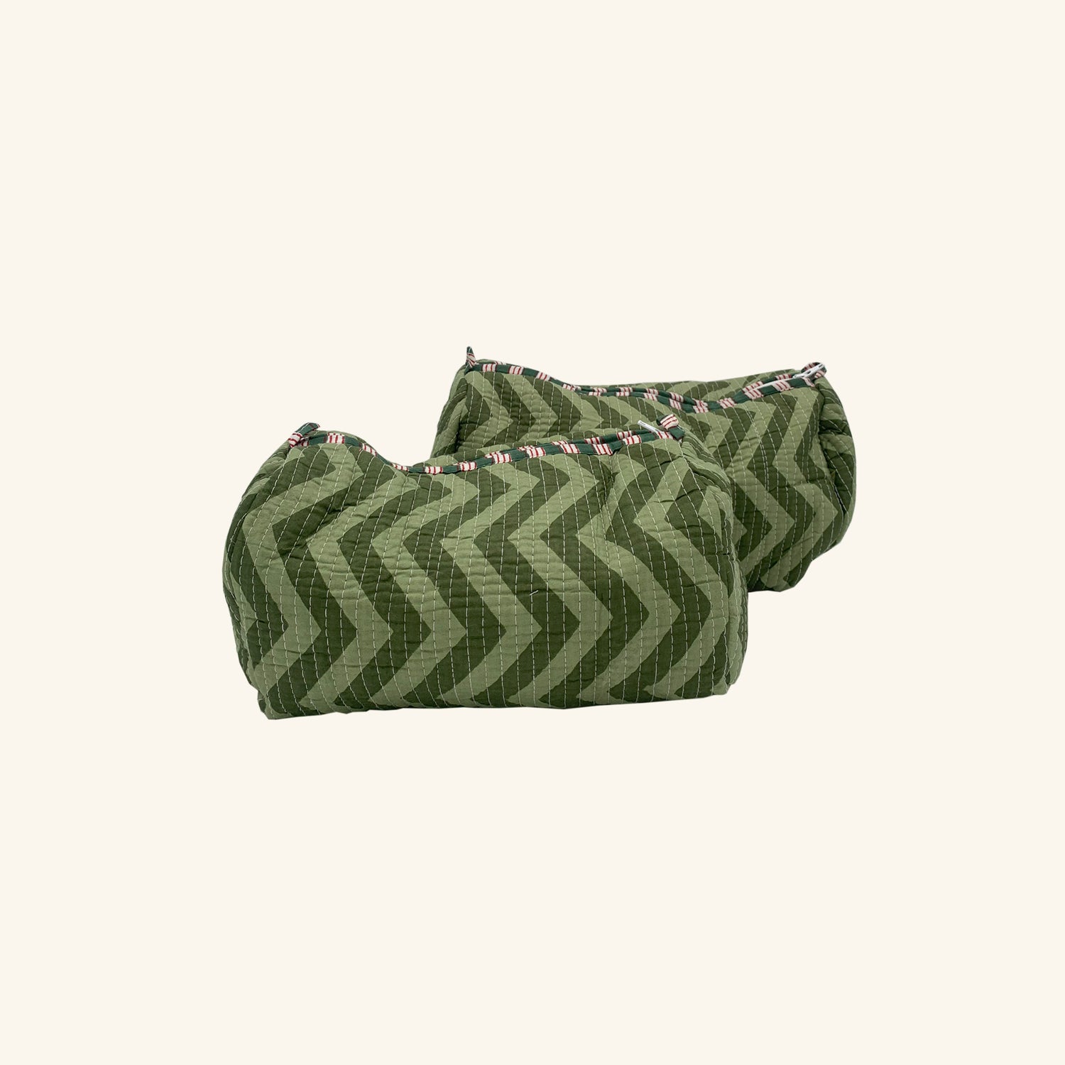 Zig Zag Printed Wash Bag