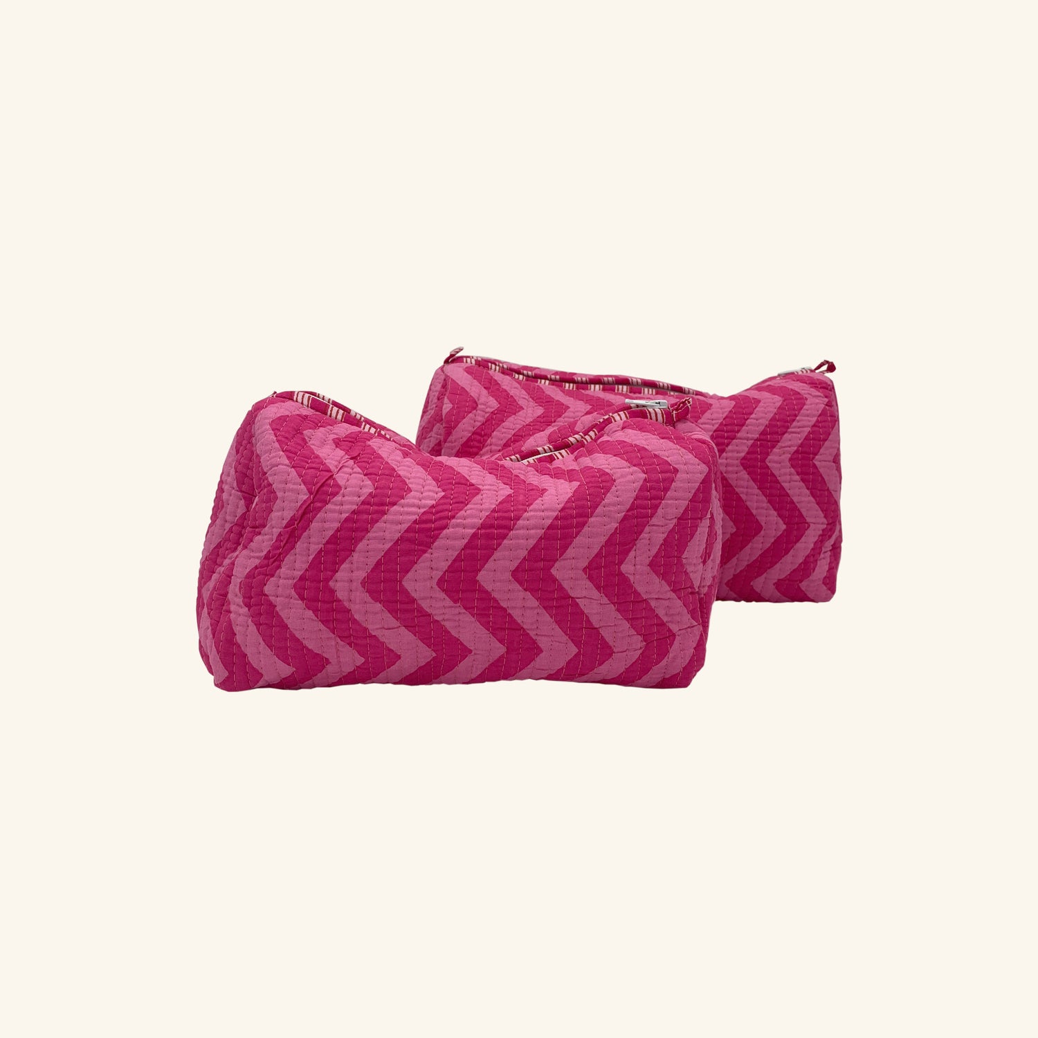 Zig Zag Printed Wash Bag