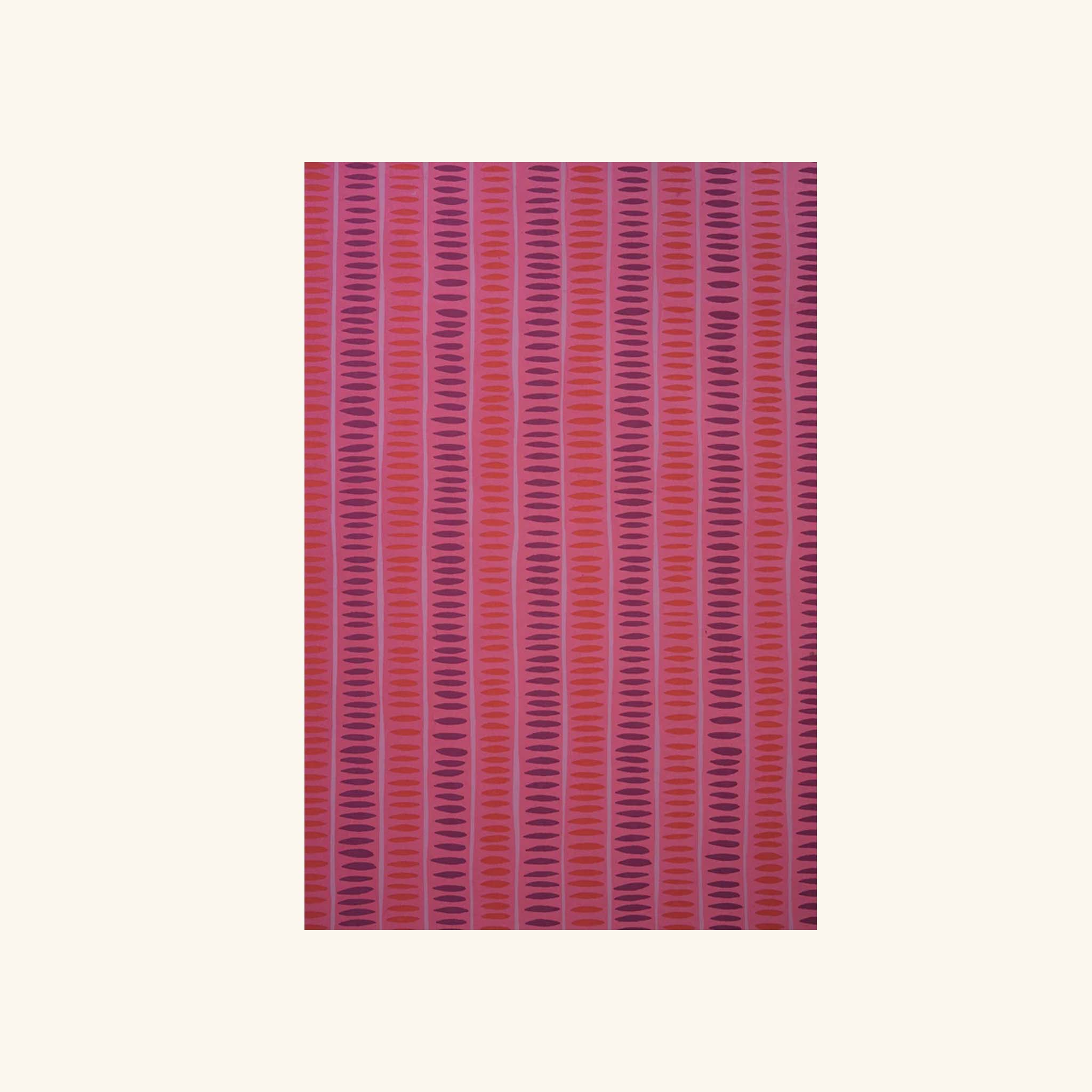 Pink Stripes Wrapping Paper East End Press