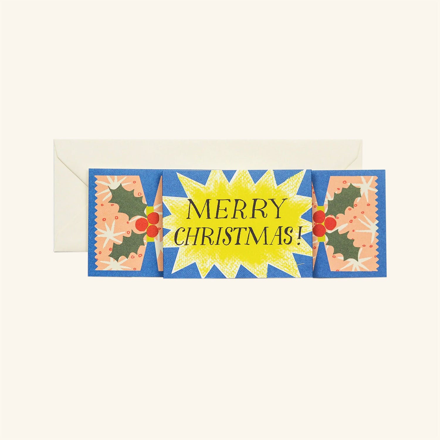 Christmas Cracker Starburst Card